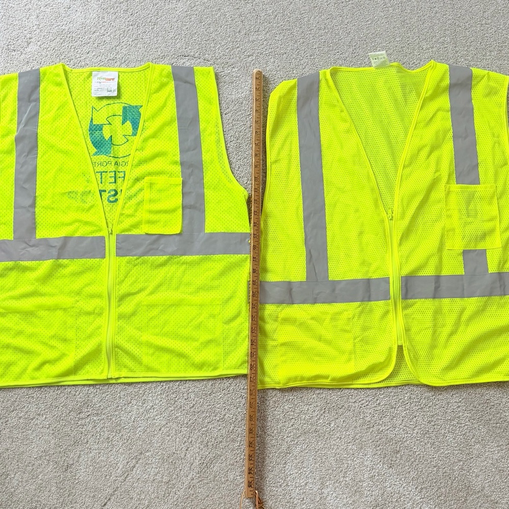 High-Visibility Safety Vest - Neon Yellow